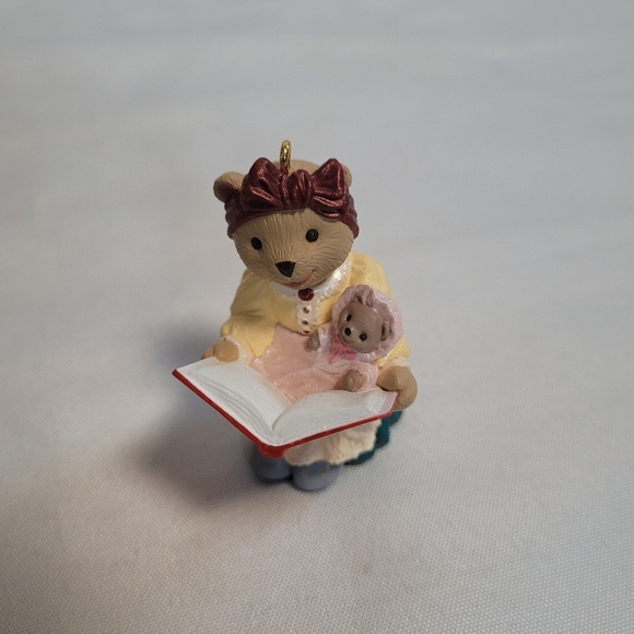 Hallmark Keepsake Xmas Ornament Lot of 3 1990's Bearinger Bears - Picture 12 of 13